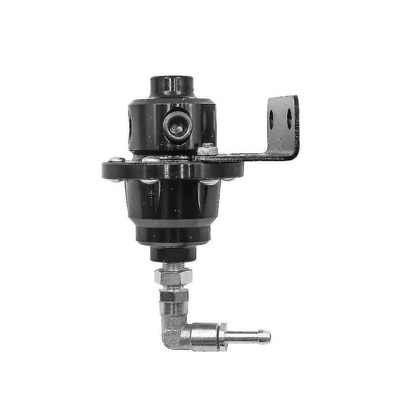 Justerbar bränsletrycksregulator Bränsleförstärkare Universal tryckregulator med tryckmätare Biltillbehör