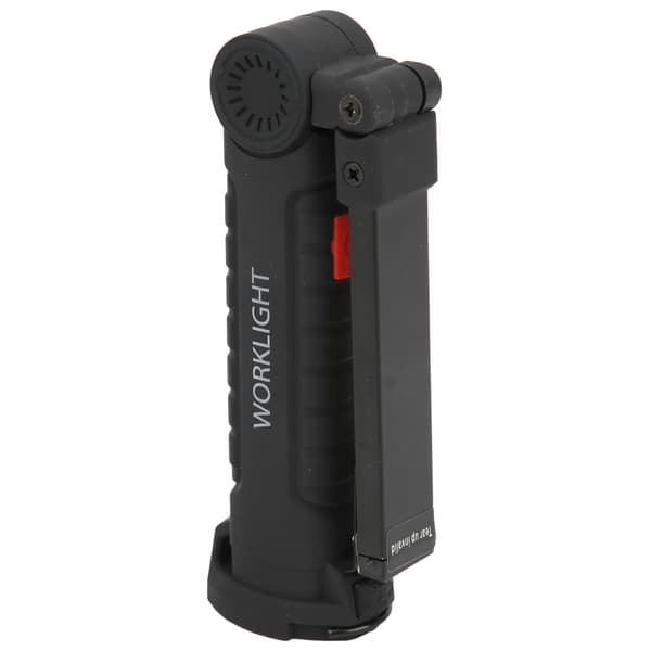 Oppladbar USB Sammenleggbar Multifunksjonell COB LED Lomme Arbeids Camping Lommelykt