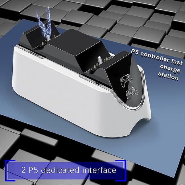 Gamepad-opladerbase til controller-opladerdockingstation Gamepad-controllere[dt] Multicolor