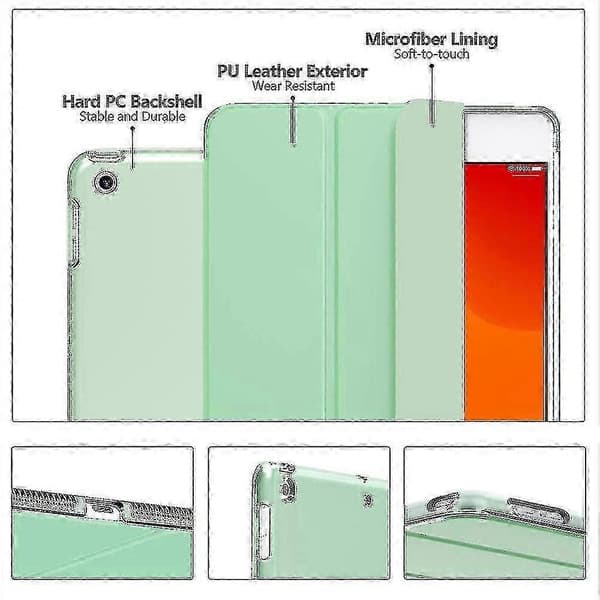 Etui passer til iPad 8. generation 2020/7. generation 2019, iPad 10.2 Green