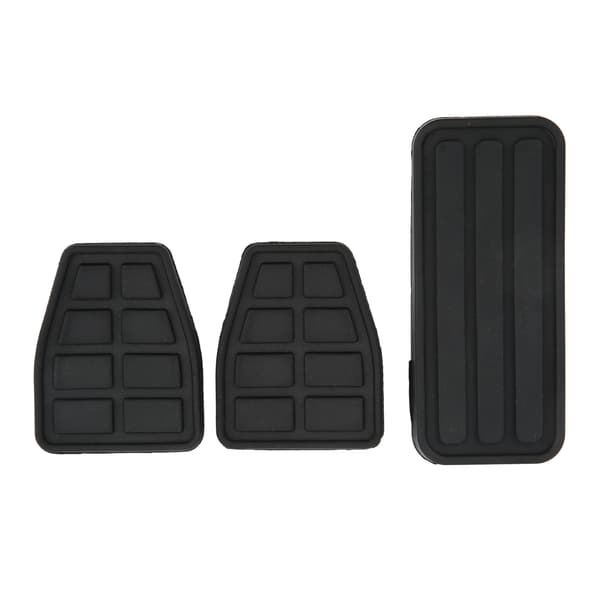 3st Kopplingsbromsacceleratorpedalbeläggsats Gummisvart Flexibelt slitstarkt utbyte för T4 Transporter 1990-2003