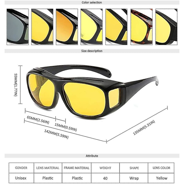 Motorcykelbriller fotokromiske til optiske linser mod vind og sand Yellow