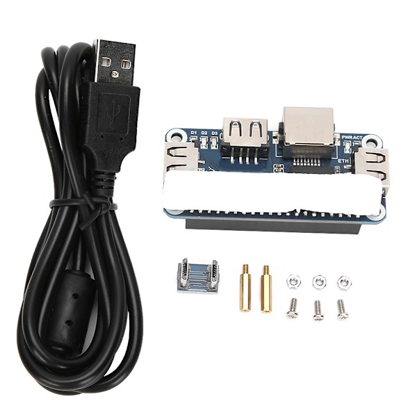 Raspberry Pi Udvidelseskort 3 Port USB Hub til Pi 4B Zero W Elektronisk Komponent