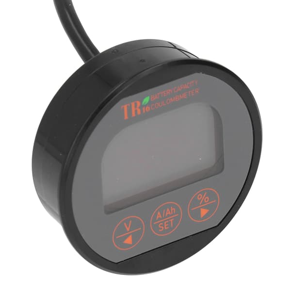 Vanntett batterimonitor 8-120V 0-75A kapasitet spenning strømtester