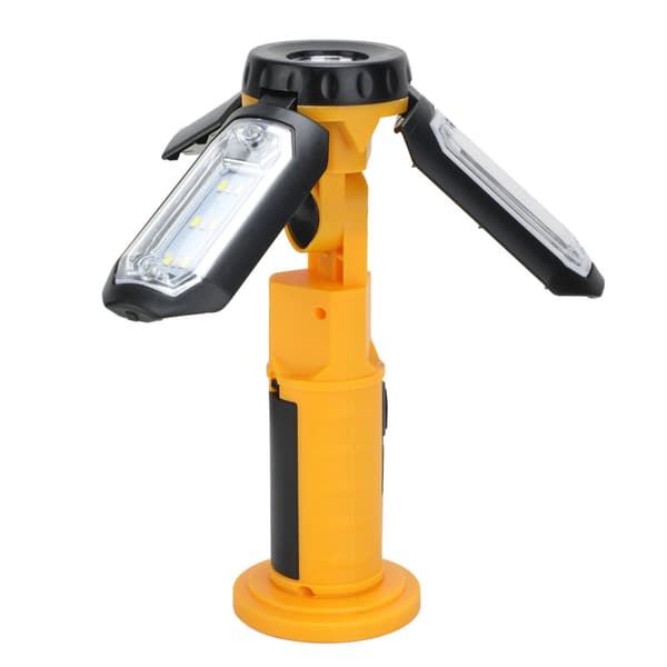 Foldbart USB Arbejdslys 2 Farvelys Batteridrevet Nødlys Udendørs Camping