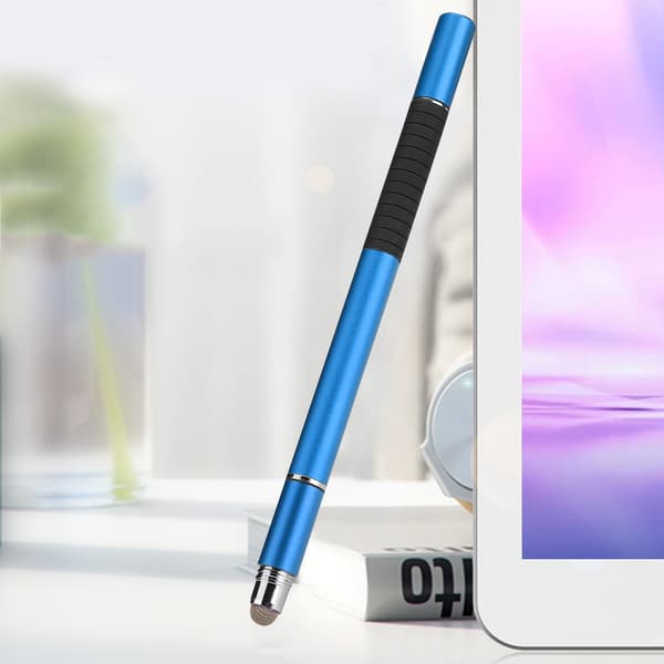 3 i 1 Præcisions Touch Screen Stylus Pen til Mobiltelefon og Tablet Blå
