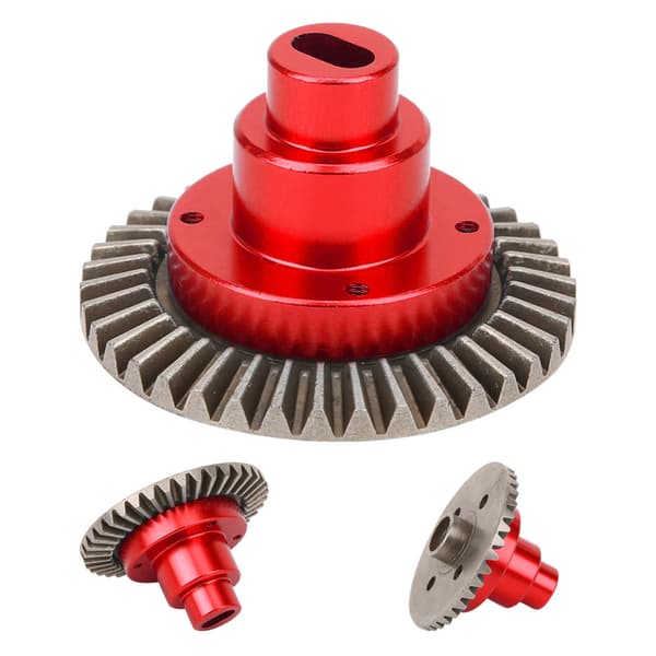 Connect Box 38T Hovedgear RC Dele Tilbehør til HSP 94180 1/10 RC Bilmodel Rød