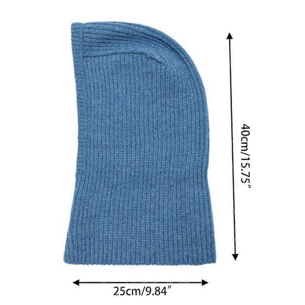 Vintertørklæde Hue Termisk Beanie Hætte til m/ Åndbar Strik Højstrækbar Elastik til Hoved Halsvarmer Mænd Kvinder C lysegrå light grey