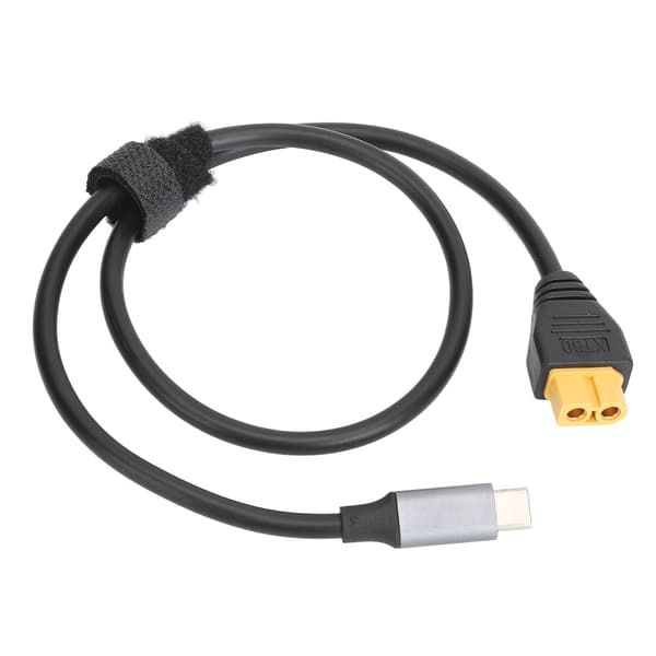Typ C till XT60 balansladdaradapterkabel - Universal passform för ToolkitRC SC100 (PD 100W snabbladdning)
