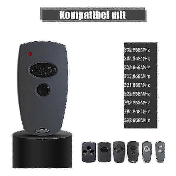 868.3 garasjeportfjernkontroll for Marantec D302-868, D304-868, D384-868, D321-868, D32[dt]