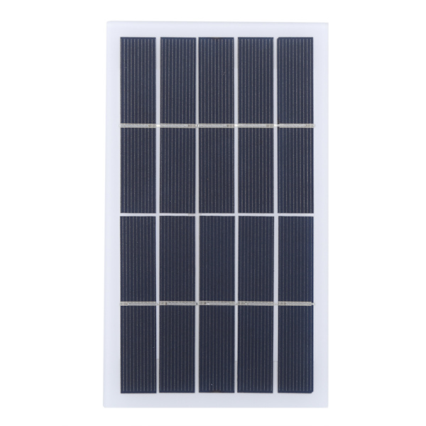 2W 5V Bærbart Polykrystallinsk Solpanel Udendørs DIY Oplader