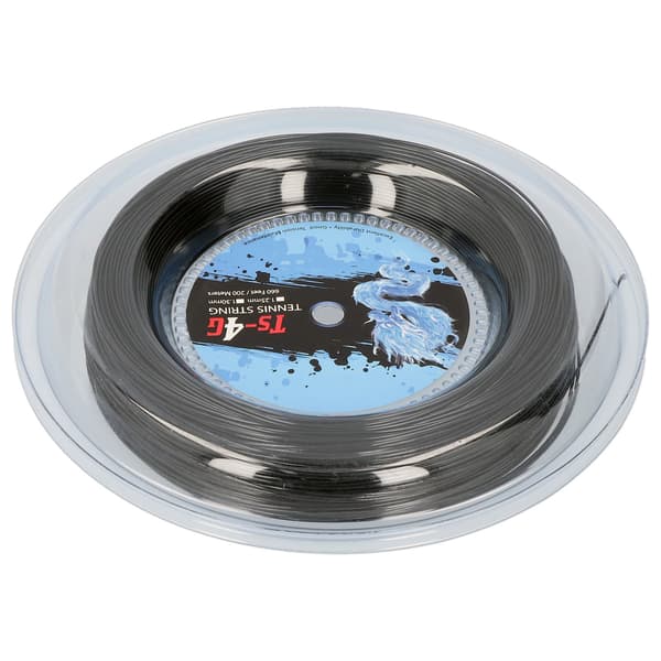 200m Hållbart Polyester Tennisracketsträng Rund Slagmotstånd Hård Racketsträng (1,25 mm)