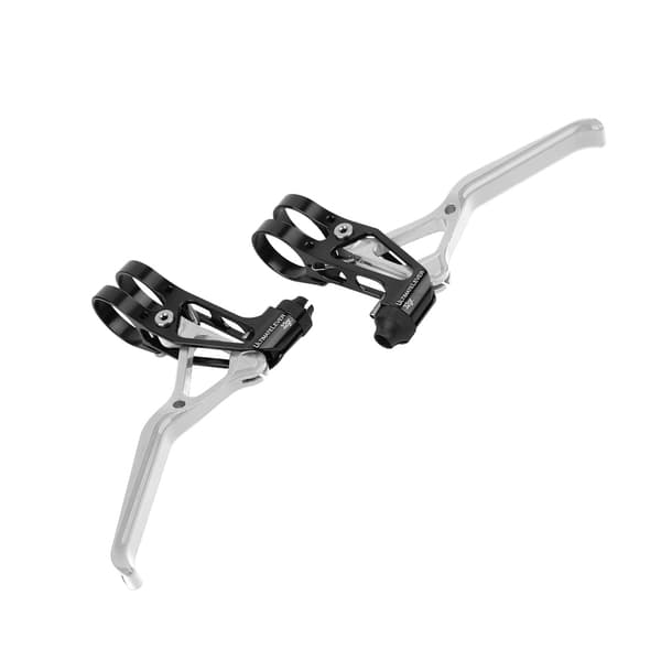 Aluminiumslegering Mountainbike Bremsegreb Styr Justerbar Sort Sølv