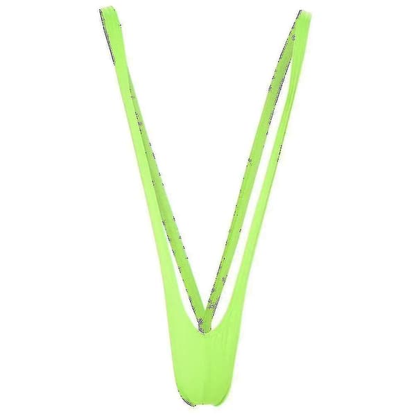 Neongrön Borat Mankini för män - Experter på gränsöverskridande e-handel