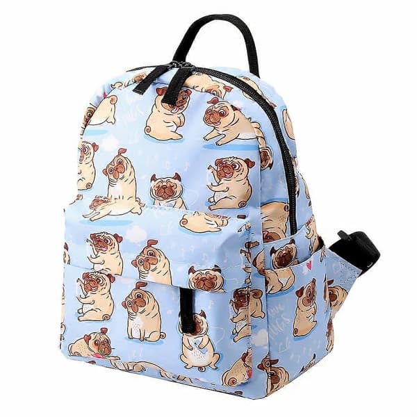 Dame Ryggsekk Valpetrykk Mini Barn Barnesekk