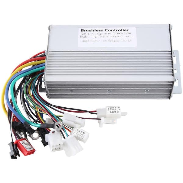 [DT]48V 60V 64V 72V 1000W 1500W Elektrisk Controller 12 Rør Dual Mode E-cykel Børsteløs Controller Hastighed