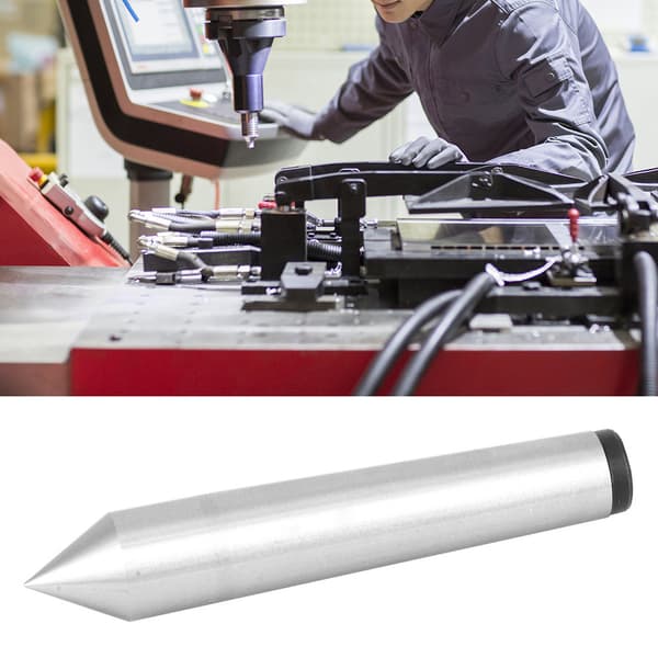 Kolstål Svarv MT2 Morse Konisk Dödpunktsspets 0.010 Precision