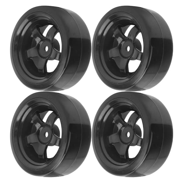 4 st 63 mm RC Gummi Antisladd Däck Drift Däckbyte WPL D12 1/10 RC Bil