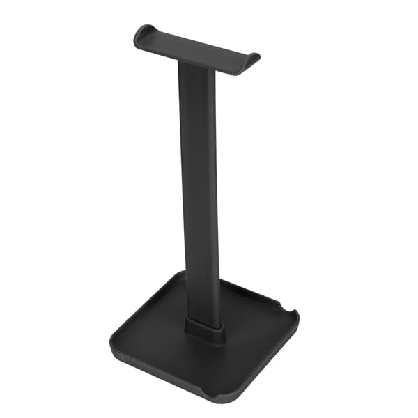 Multifunktionel Pladsbesparende Robust Holdbar Stabil Lyse Farver Hovedtelefonholder Sort