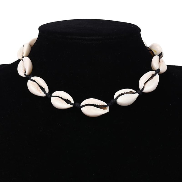 Kvinnor Bohemian Shell Choker Chain Halsband Snygga smycken presenter