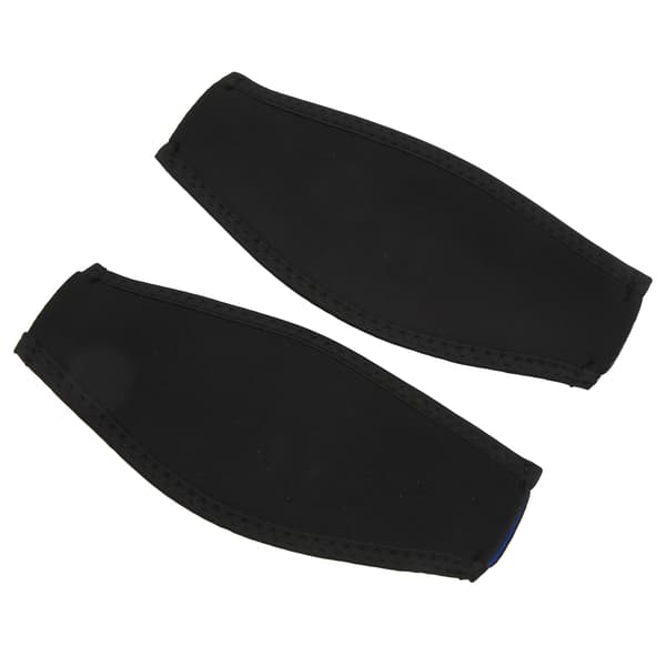 2 st svarta neopren dykmaskremmar för män kvinnor säkerhetsskydd