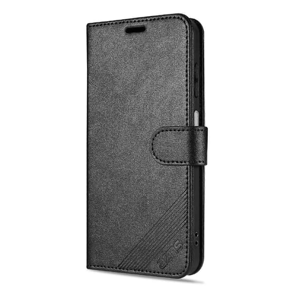 AZNS Lammeskind Tekstur Etui Sort Til Samsung Galaxy A15 For Samsung Galaxy A15 Black