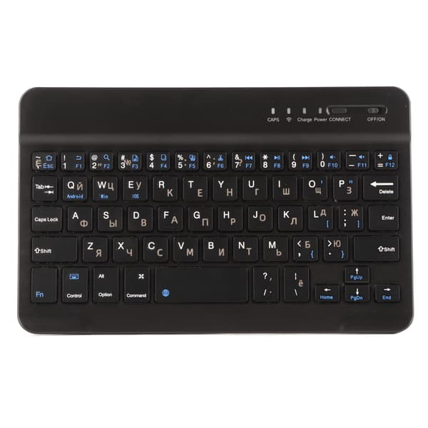 Ultratankt 7 Tommer Genopladeligt Trådløst Bluetooth Tastatur Android Windows iOS