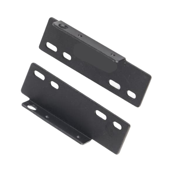 1 sæt RC sidepedal jern slidstærk stærk bæreevne RC sidestyrplade til aksial SCX24 sort