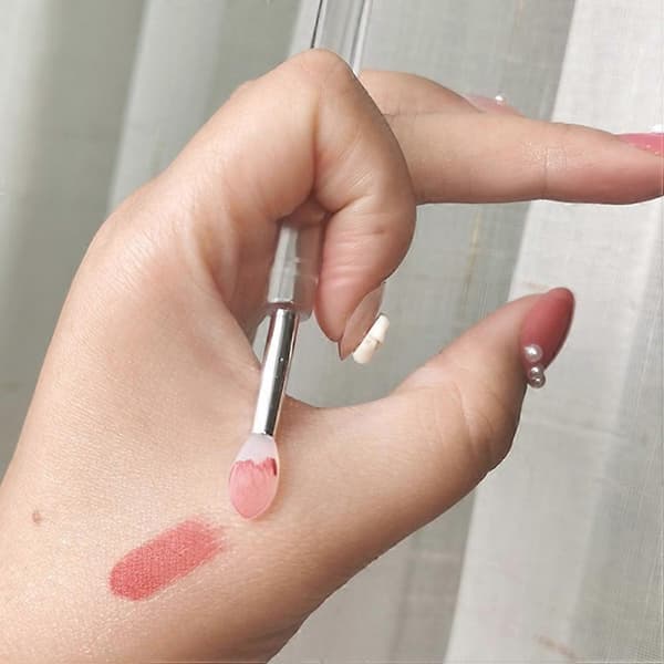 【DENGTU】Læbebørste til læbestift Silikone Makeupbørster til makeupbrug 6 stk