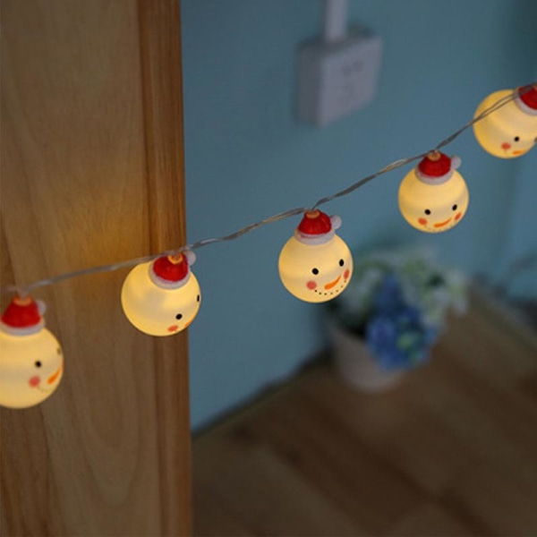 Led Batteridrivna String Lights Dekorativt sovrum 1.5m 10 lamp battery