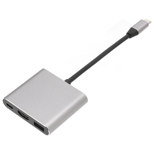3 i 1 USB C Hub 4K UHD HDMI USB 3.0 Type C Interface
