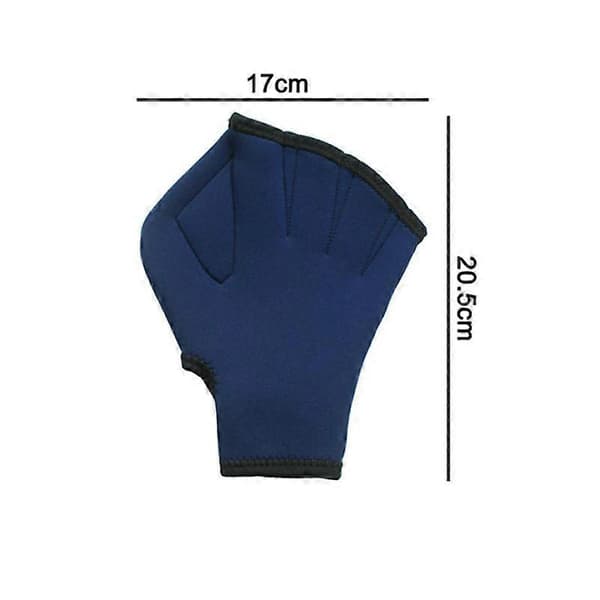 Simhandskar, dykhandskar, varma handskar, utomhusprodukter Blue