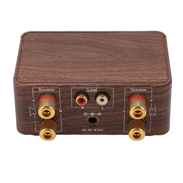 Mini Bluetooth 5.0 Stereo HiFi Digital Forstærker 2 Kanal 50W USB Input