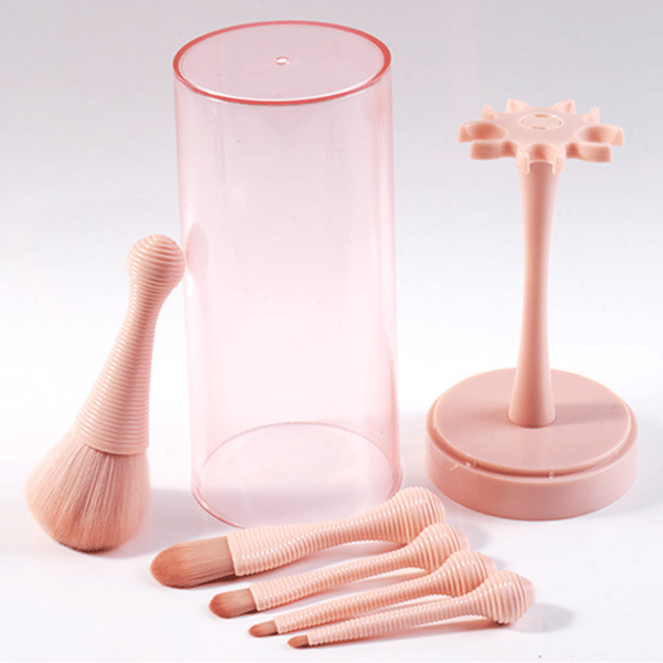 【DENGTU】Makeup Brushes 5 Professional Set Dense Soft Powder Blush Eyeshadow Foundation Highlighter Concealer Complete Tool Brush
