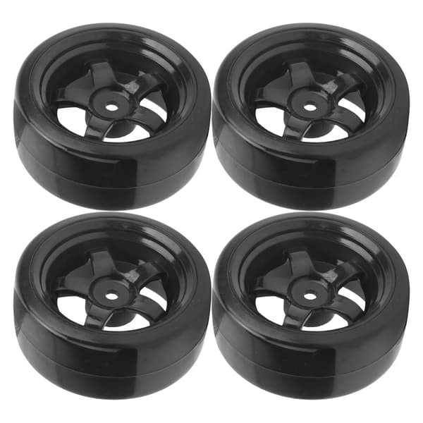 4 st 63 mm RC Gummi Antisladd Däck Drift Däckbyte WPL D12 1/10 RC Bil