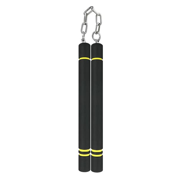 Nunchaku til træning - Sort Black black