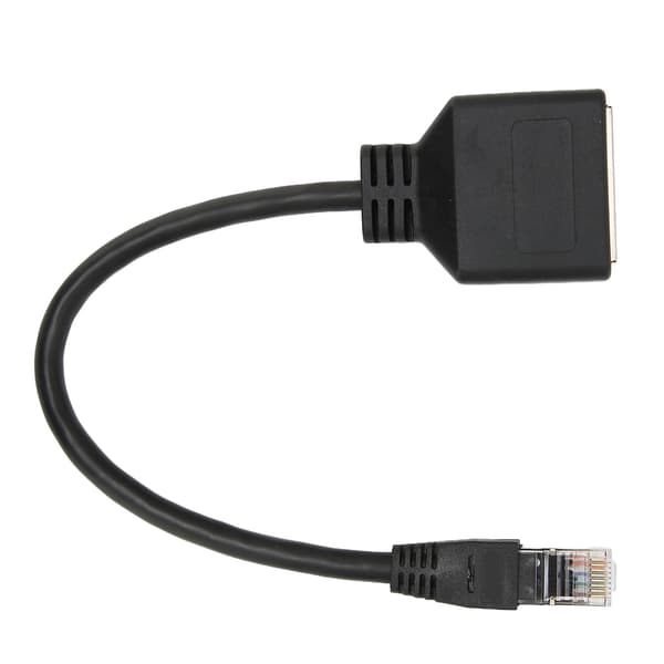 CAT7 Ethernet Splitter 1 til 2 porte netværkskabel forlængeradapter