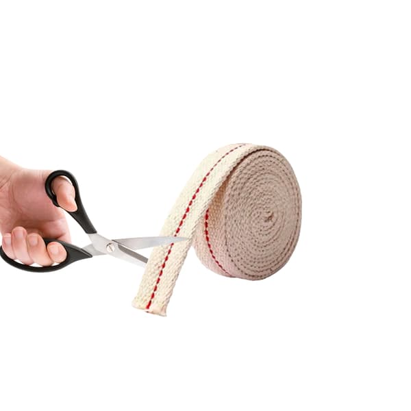 4 ruller flat veke til oljelampe Hvit 2 1.1x2 m Hvit Hvit[dt] White 1.1x2 m