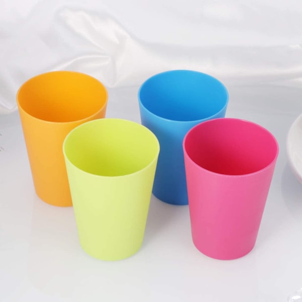 3st 260ML blå plastmuggar Hemma dricksfest blue
