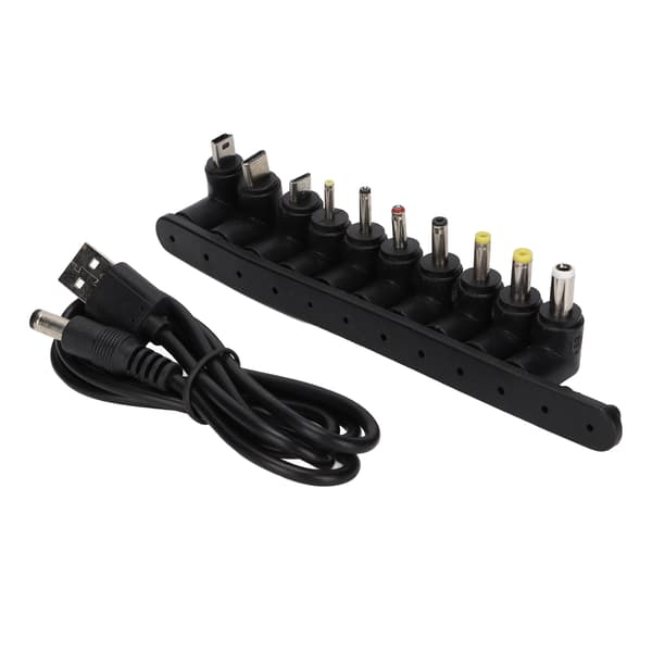 10 i 1 armbåge USB till DC mobil strömadapter laddningskabel