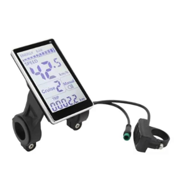 [DT]Elektrisk Cykel LCD Måler 5 Pin 24V 36V 48V 60V Universal E Scooter M5 LCD Panel Display til 31.8 22.2