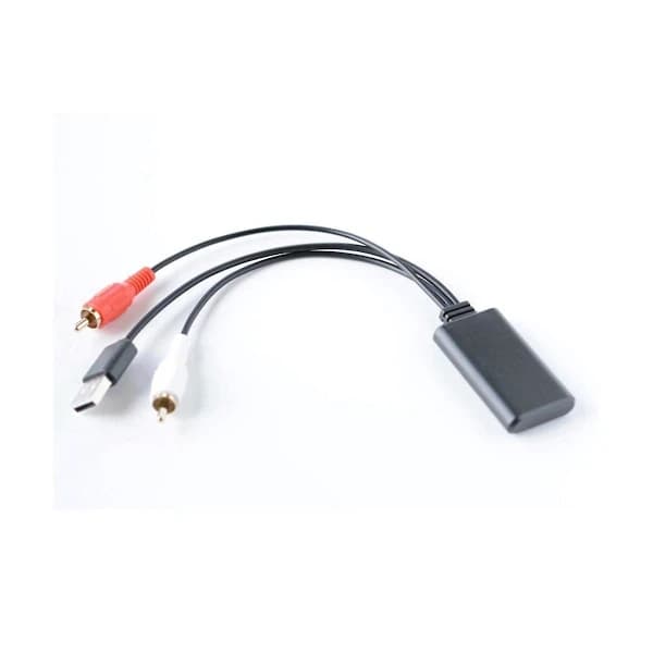 [DT]Bil Universal Trådlös Bluetooth Modul Musikadapter RCA Aux Ljudkabel USB-driven