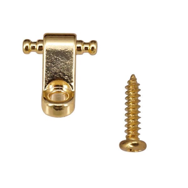 4 stk. Guitar Roller String Retainers Monteringsguide til elektrisk guitar End Locking Tilbehør