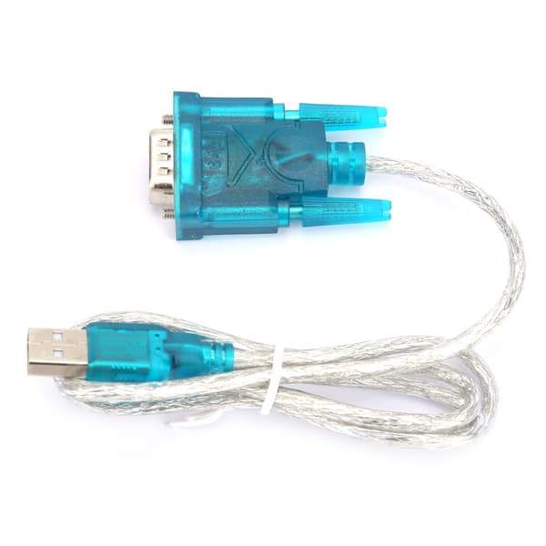 2st HL340 USB till RS232 Seriell Port Adapter 9 Pin Kabel