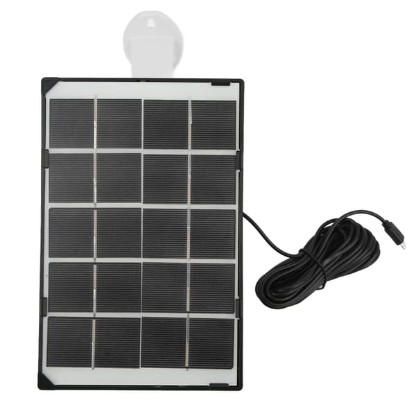 5V 6W Bærbar Solcellepanel Lader Kit Mini USB Utendørs Reise