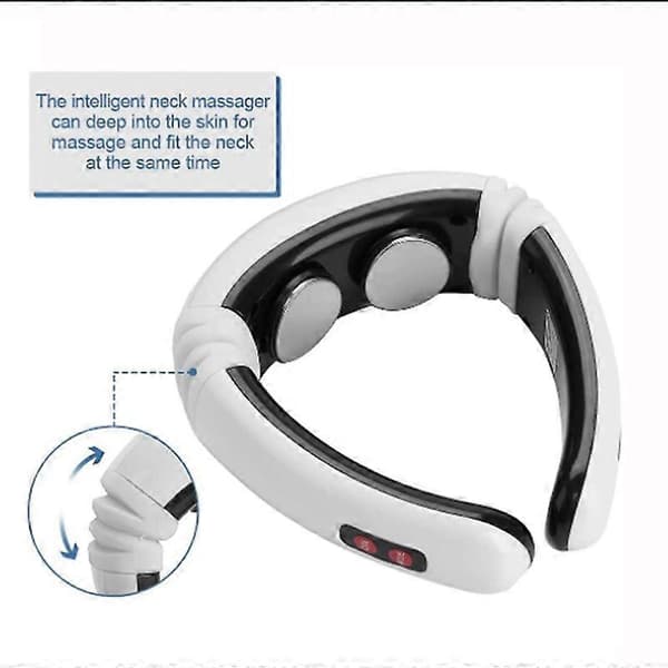 Intelligent Nackmassage Multifunktionell Elektrisk Cervikalmassage Trådlös Cervikal Ryggfysioterapiinstrument