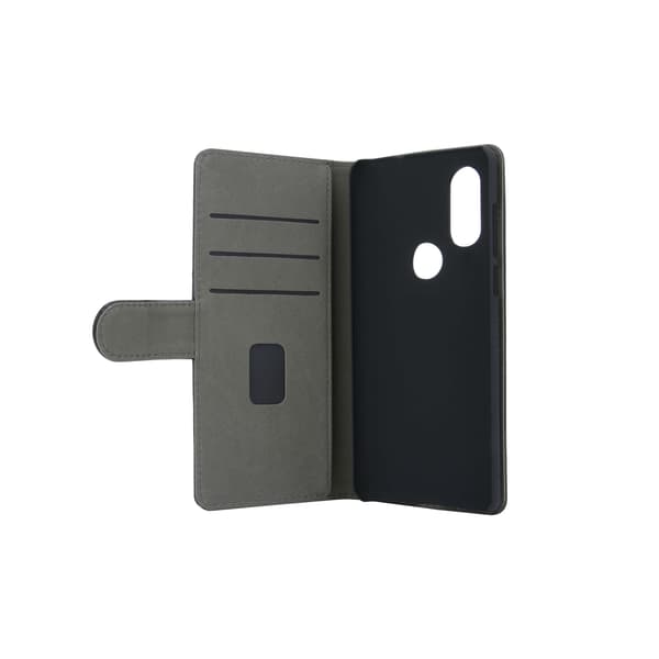 Lommebok Motorola One Vision Sort Polyurethan (PU)
