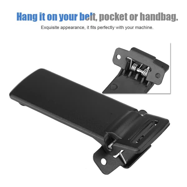 Baofeng UV 5R Walkie Talkie Bælteklips 5 STK