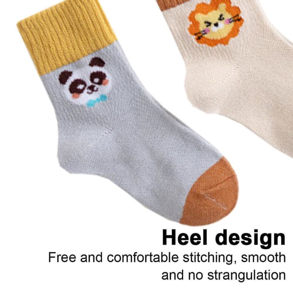 Toddler Pojkar Och Flickor Strumpor Vinterstrumpor 11-14cm