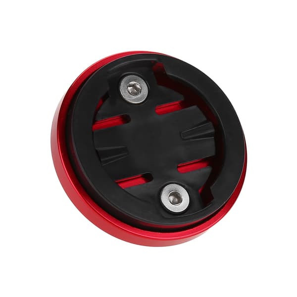 Cykelstyr Top Cap Computer Stopur Mount Holder til Garmin/Bryton/Cateye (Rød)
